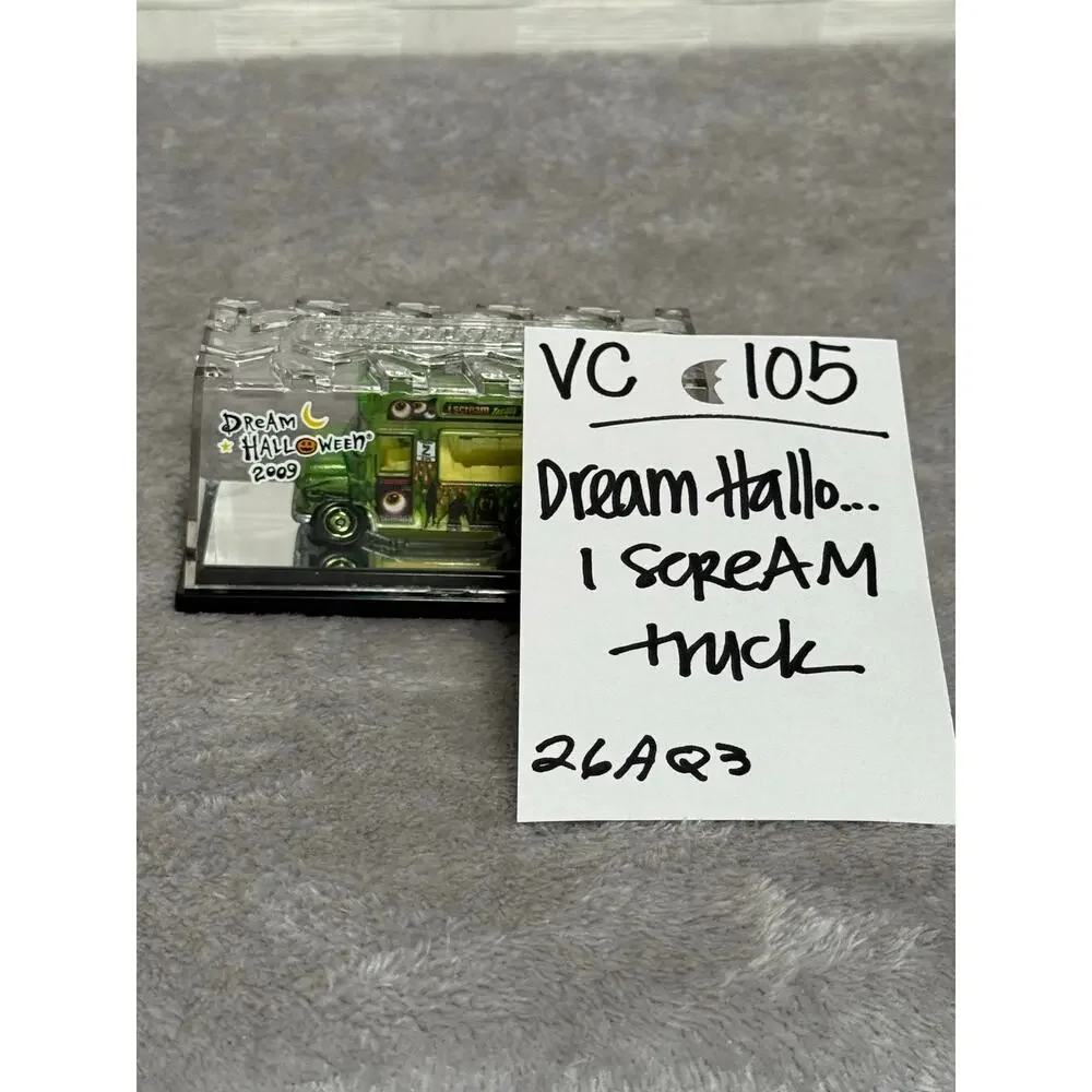 Matchbox Limited Edition 2009 Dream Halloween I Scream Treats Truck READ